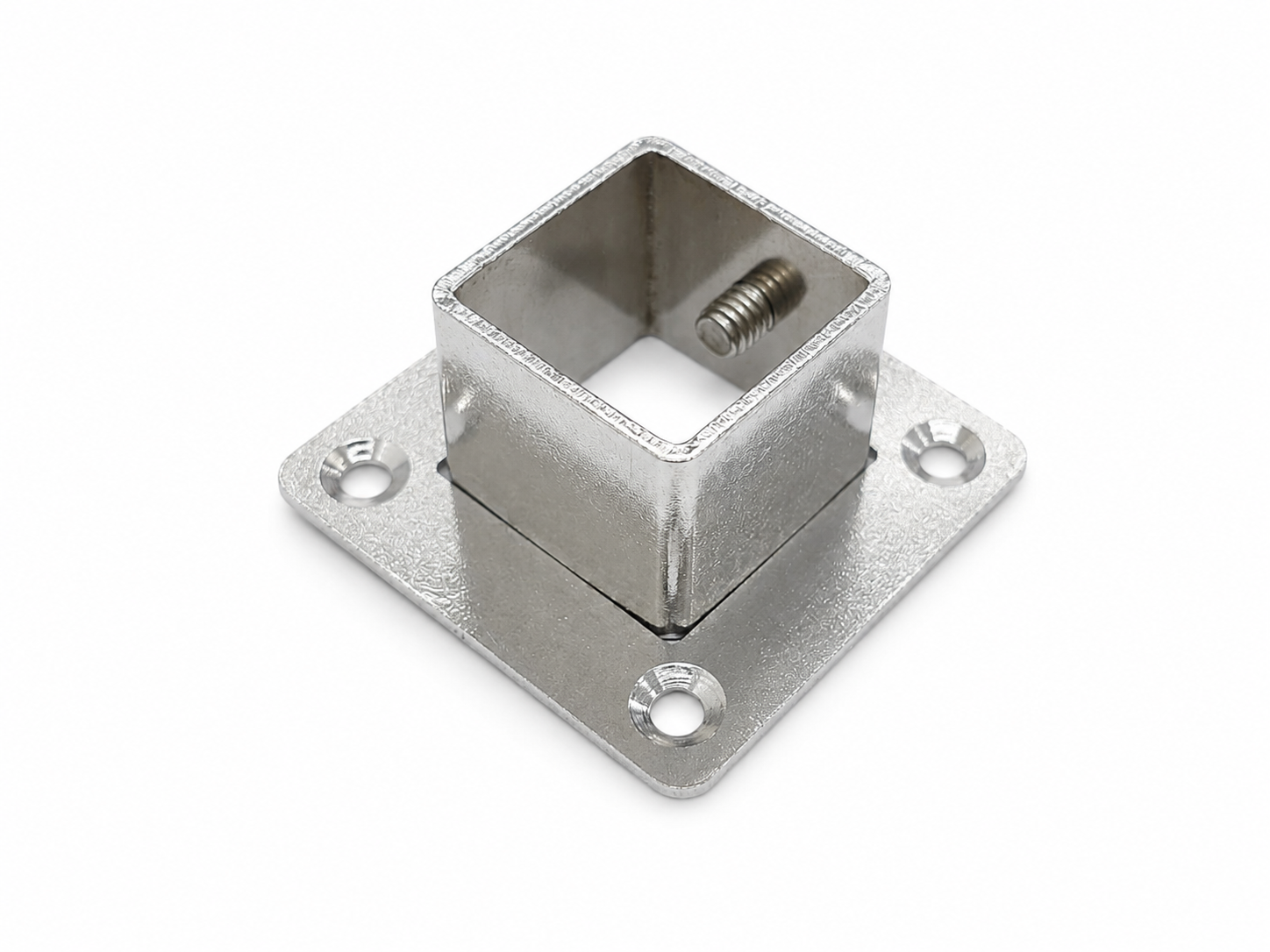 Square Tube Socket Mounting Base for Solar Panels